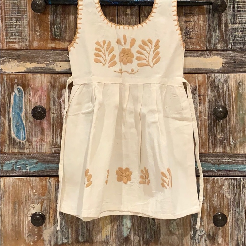 Girl Hand Embroidered Dress.